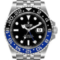 Rolex GMT Master II Black Blue Batman Batgirl Mens Watch 126710 Box Card