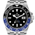 Rolex GMT Master II Black Blue Batman Jubilee Mens Watch 126710 Box Card