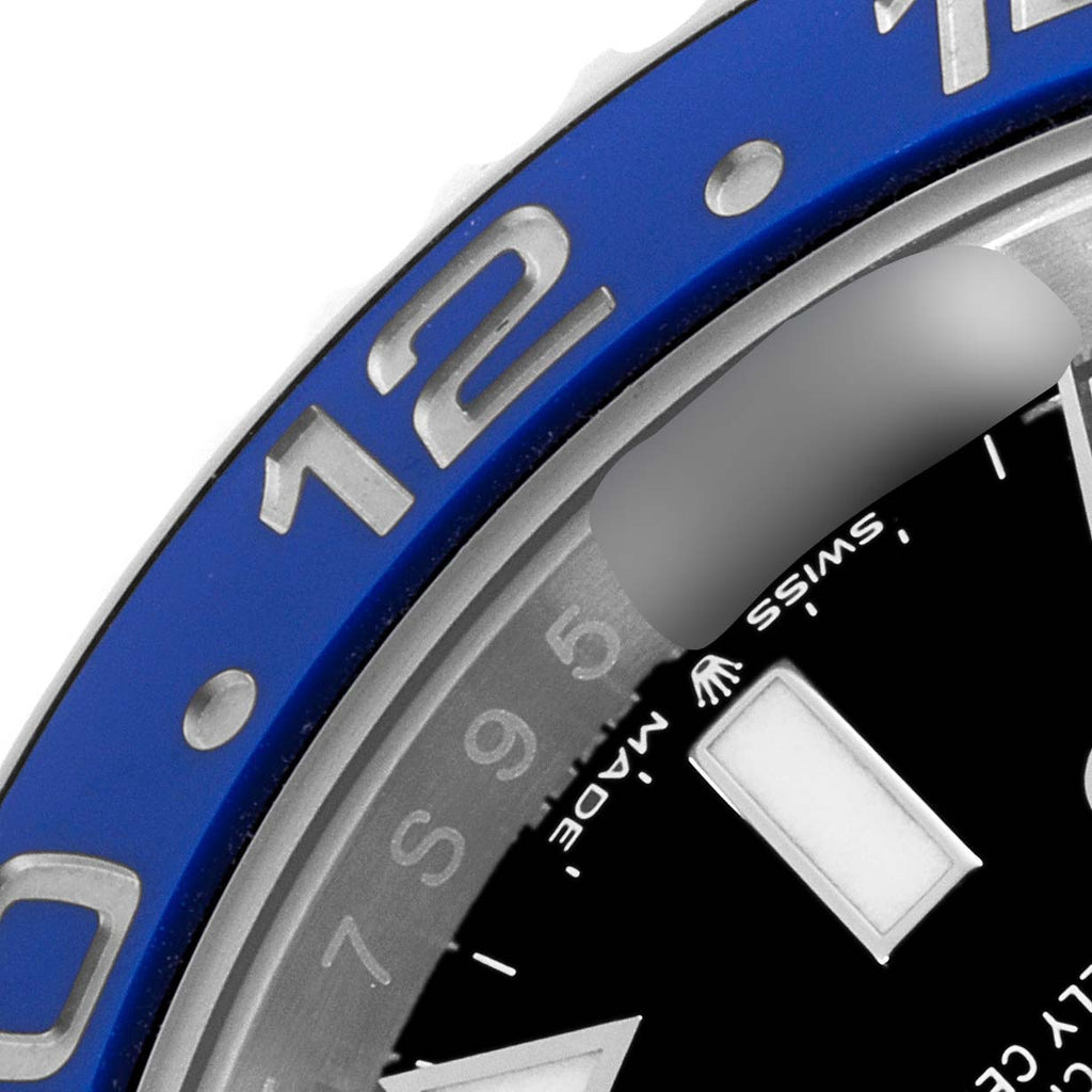 Rolex GMT Master II Black Blue Batman Jubilee Mens Watch 126710 BLNR Unworn