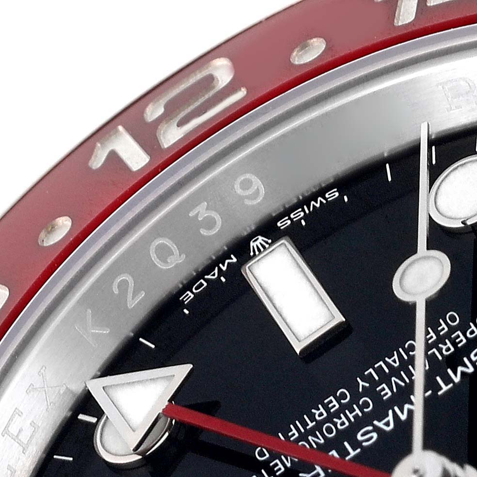 Rolex GMT Master II Blue Red Pepsi Bezel Jubilee Steel Mens Watch 126710 Box Card
