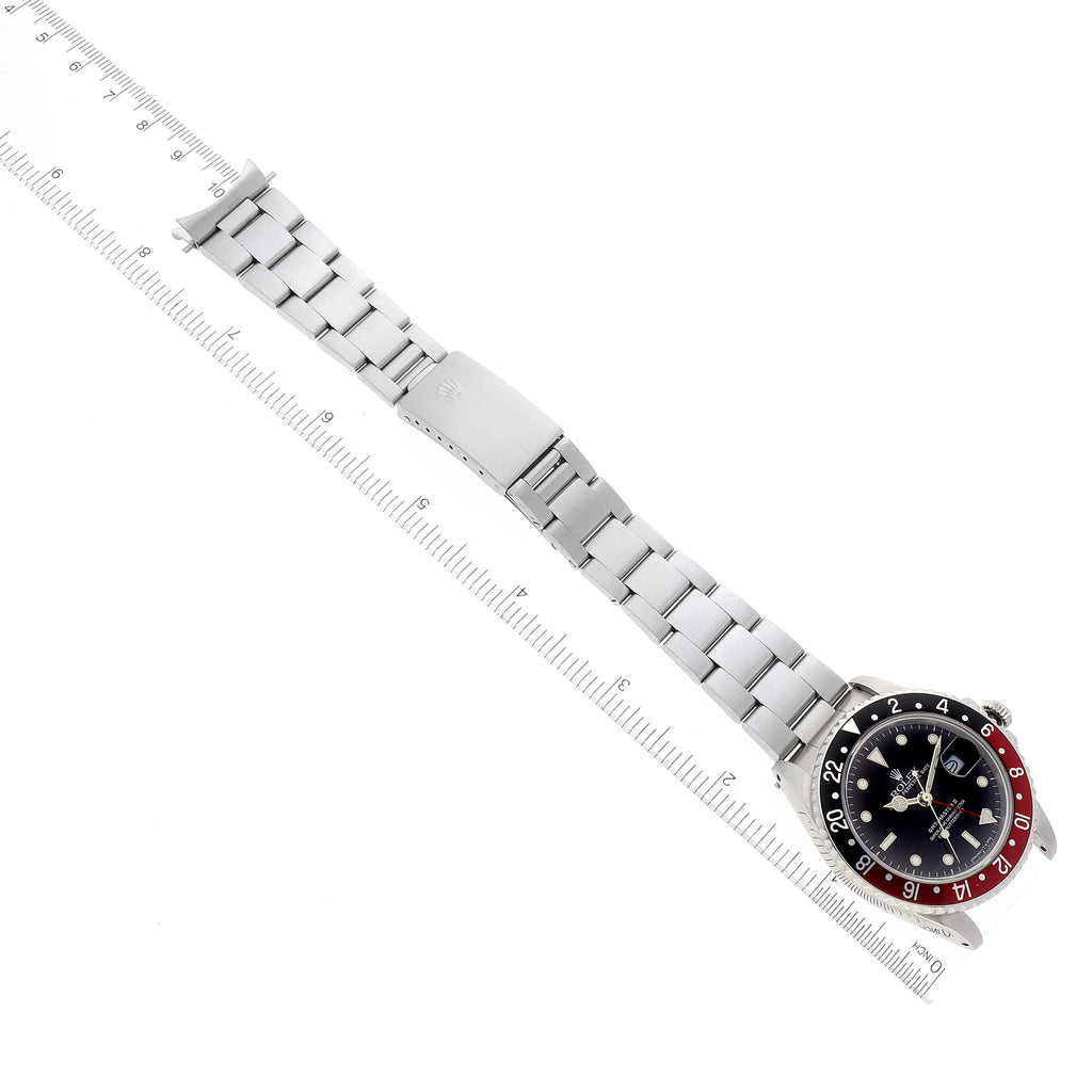 Rolex GMT Master II Fat Lady Vintage Coke Bezel Mens Watch 16760 Box Papers