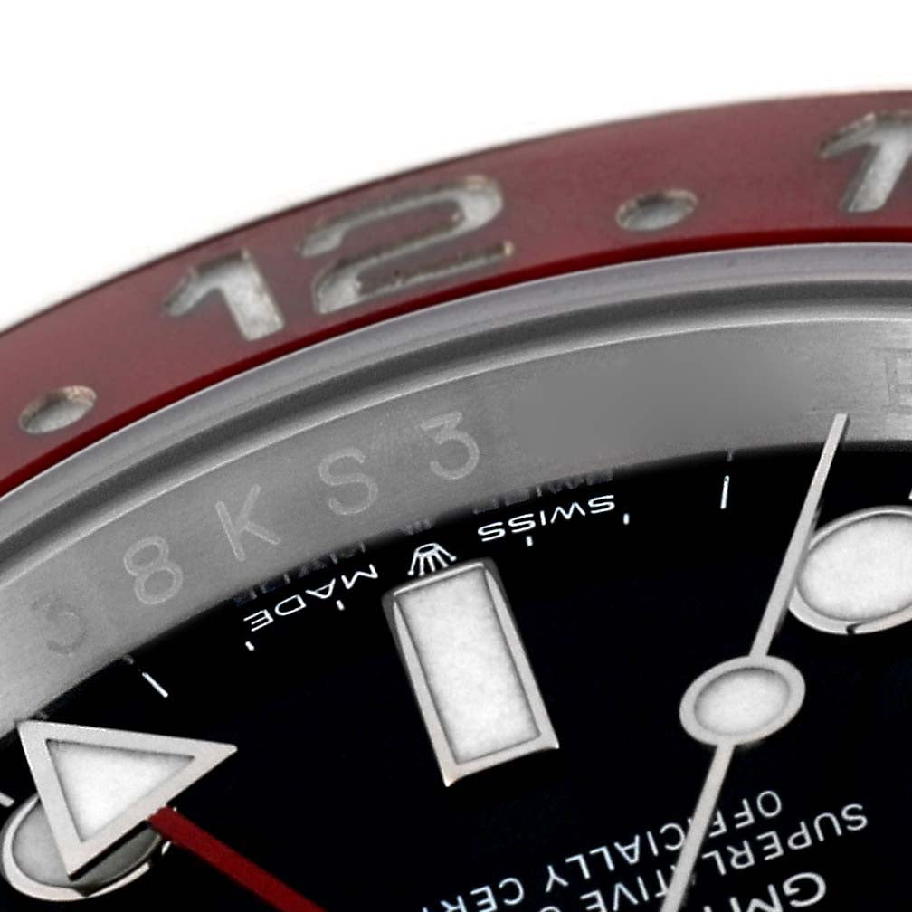 Rolex GMT Master II Pepsi Bezel Jubilee Steel Mens Watch 126710