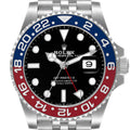 Rolex GMT Master II Pepsi Bezel Jubilee Steel Mens Watch 126710