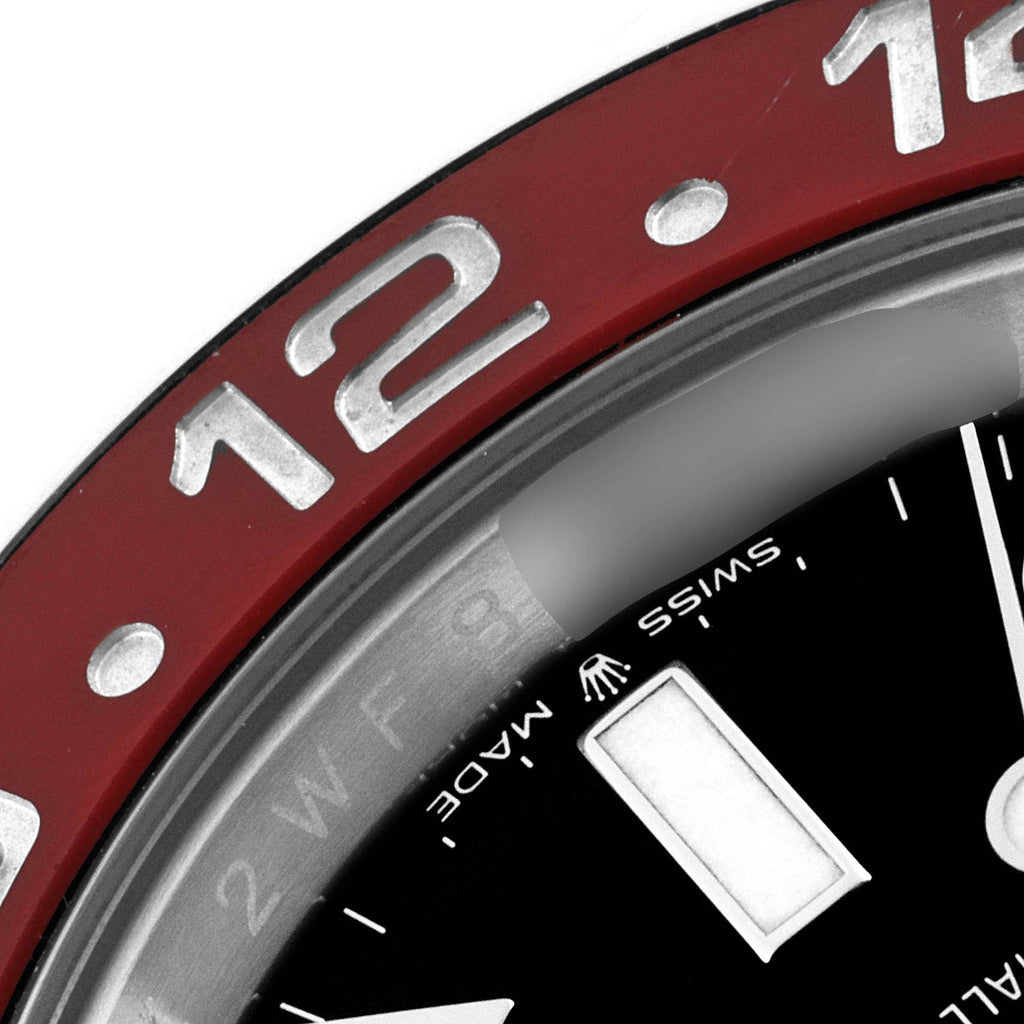 Rolex GMT Master II Pepsi Bezel Jubilee Steel Mens Watch 126710 BLRO Box Card
