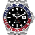 Rolex GMT Master II Pepsi Bezel Jubilee Steel Mens Watch 126710 Unworn