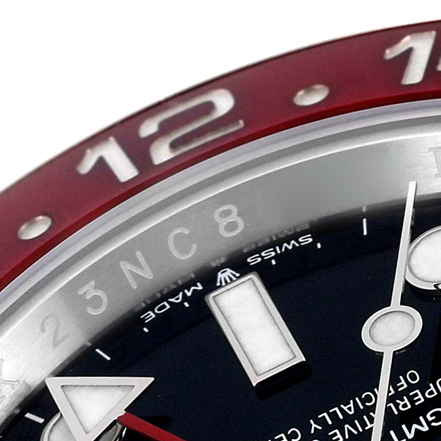 Rolex GMT Master II Pepsi Bezel Jubilee Steel Mens Watch 126710 Unworn