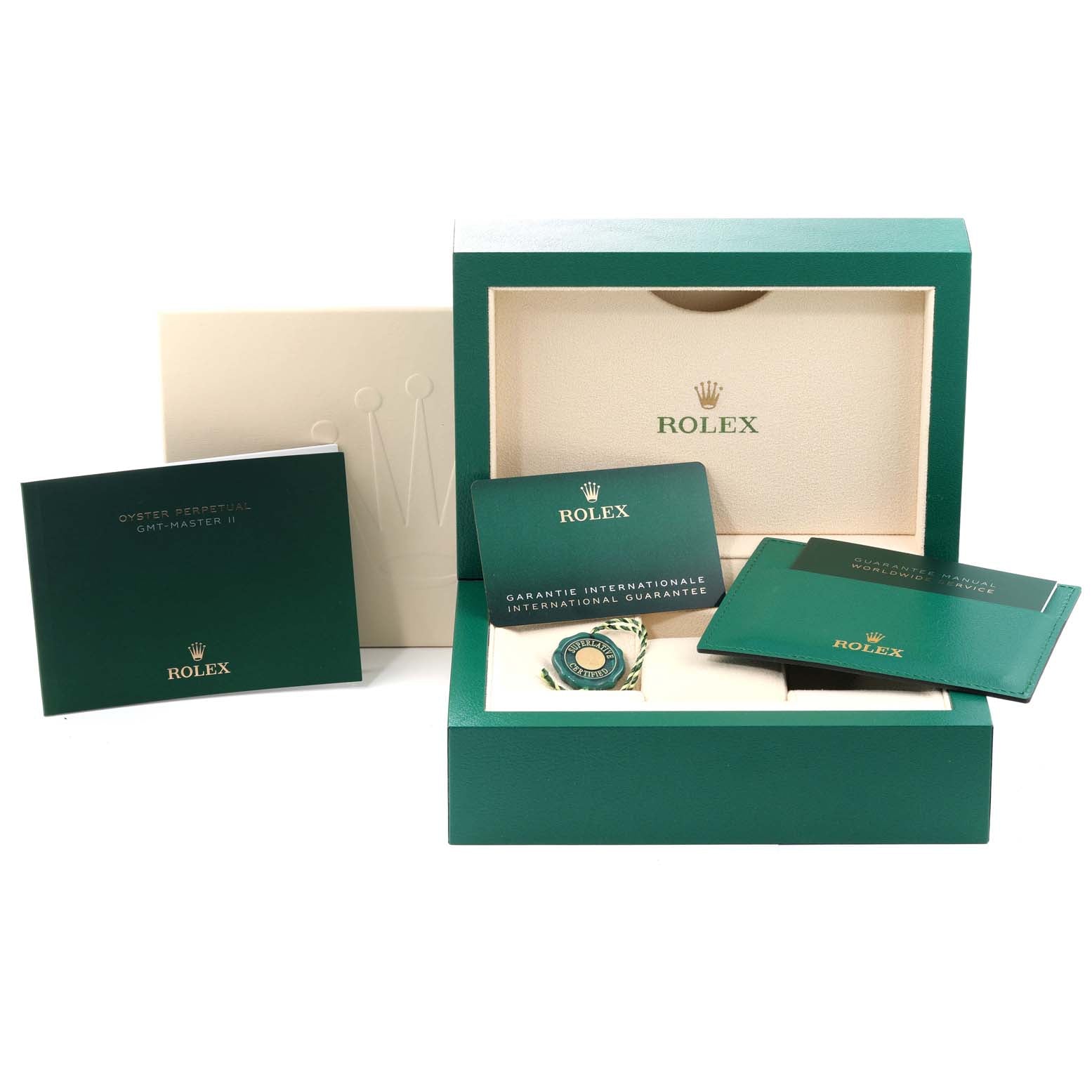 Rolex GMT Master II Pepsi Bezel Oyster Steel Mens Watch 126710 Box Card