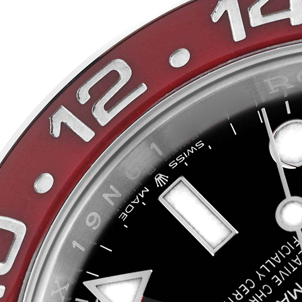 Rolex GMT Master II Pepsi Bezel Oyster Steel Mens Watch 126710 Box Card