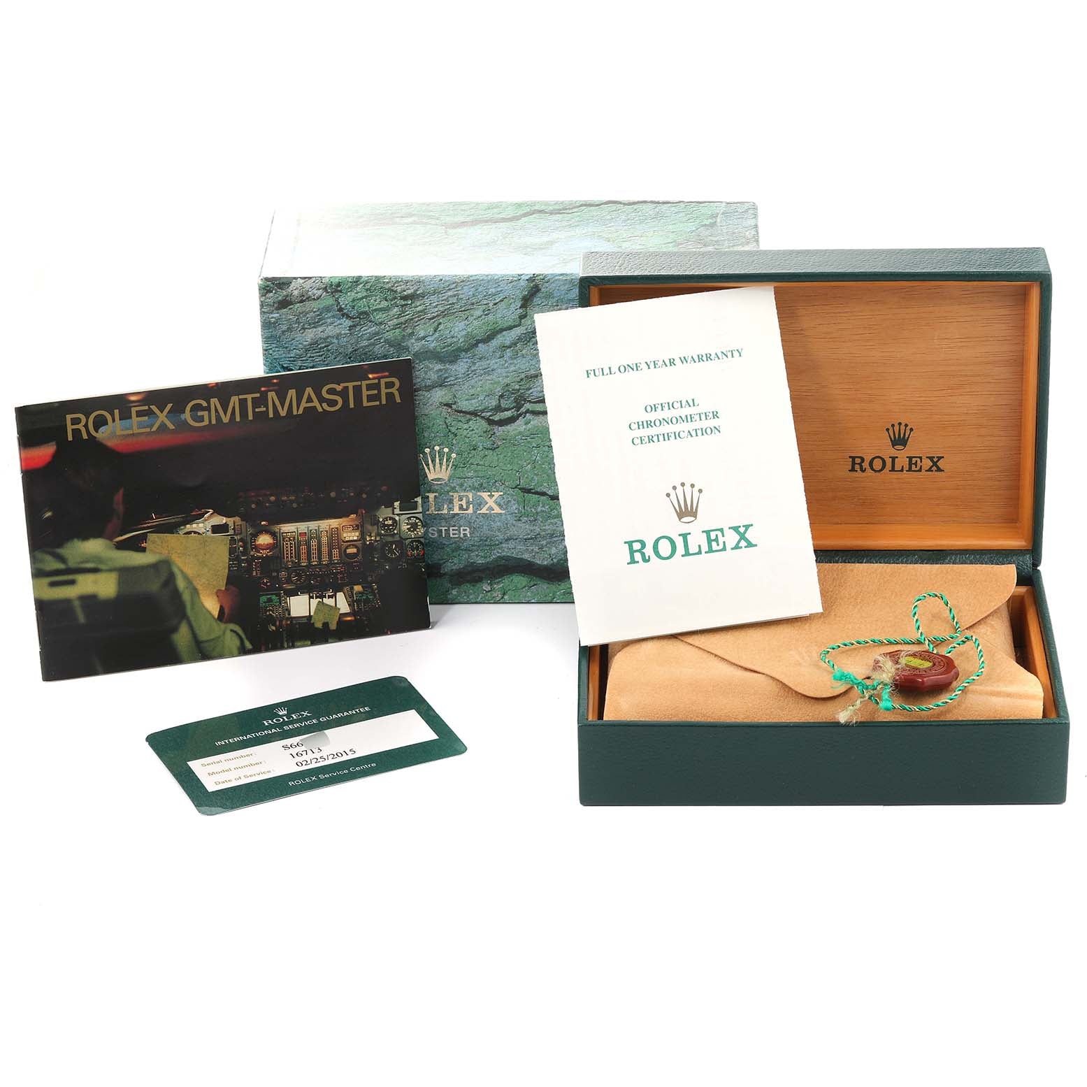 Rolex GMT Master II Rootbeer Yellow Gold Steel Watch 16713 Box Papers