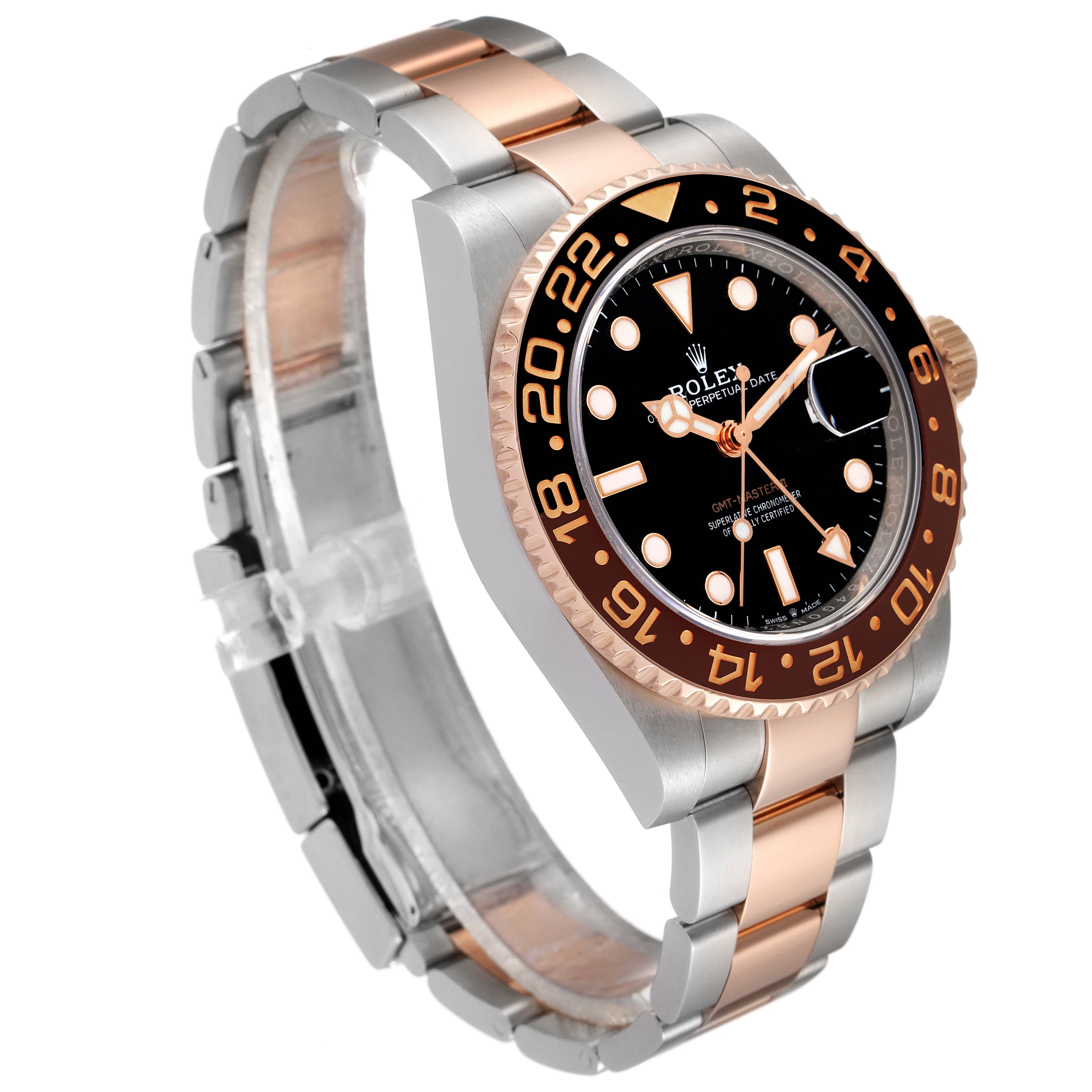Rolex GMT Master II Steel Everose Gold Mens Watch 126711 CHNR