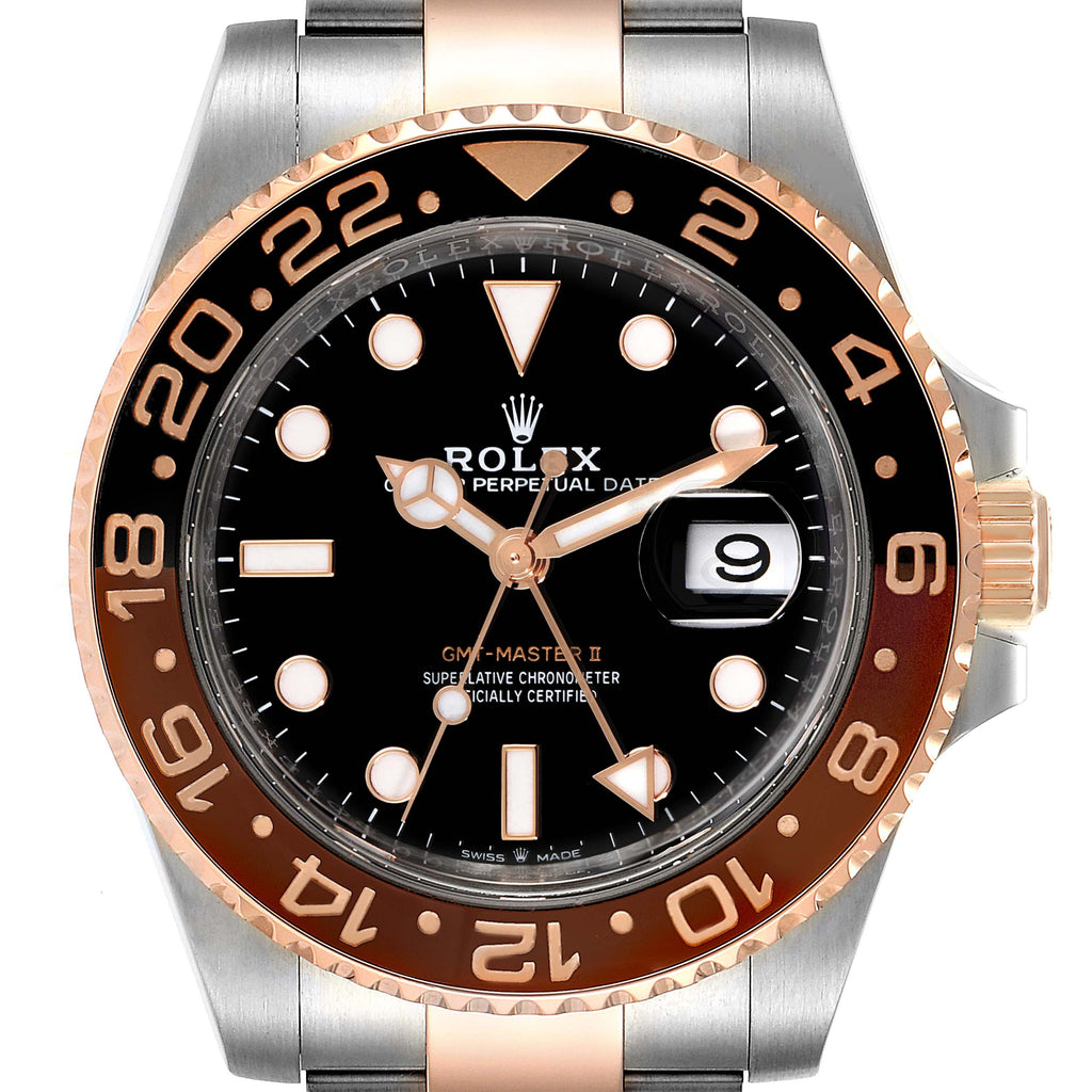 Rolex GMT Master II Steel Everose Gold Mens Watch 126711 Unworn