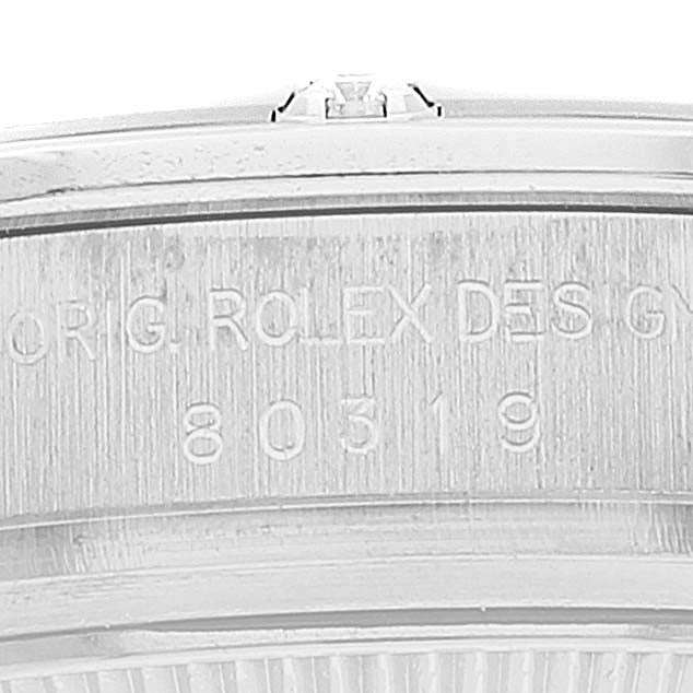 Rolex Pearlmaster White Gold Mother of Pearl Diamond Ladies Watch 80319