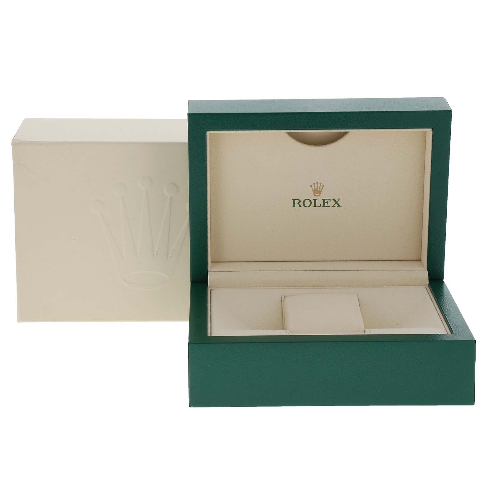 Rolex Milgauss Black Dial Green Crystal Steel Mens Watch 116400GV