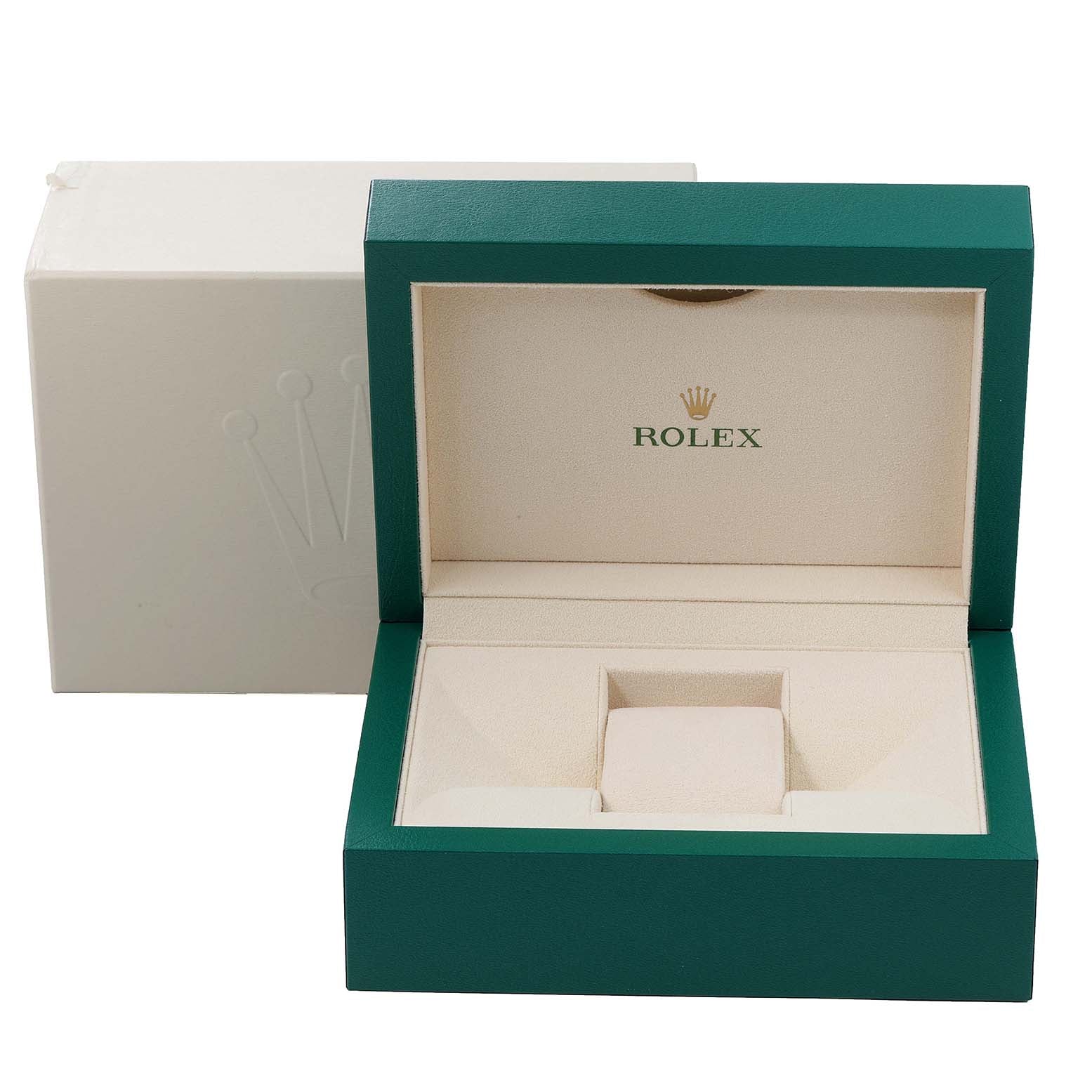 Rolex Milgauss Black Dial Green Crystal Steel Mens Watch 116400V