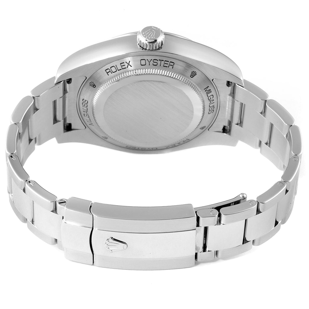 Rolex Milgauss White Dial Stainless Steel Mens Watch 116400