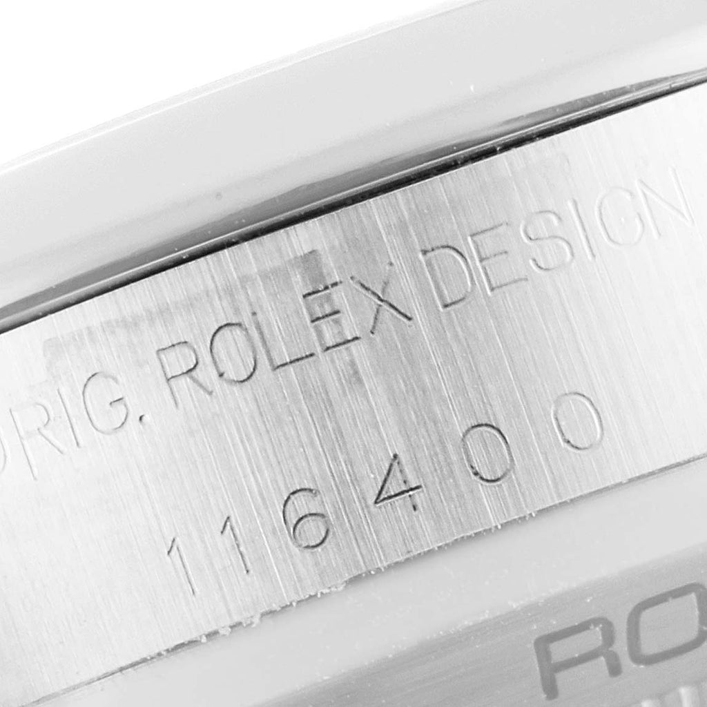 Rolex Milgauss White Dial Stainless Steel Mens Watch 116400