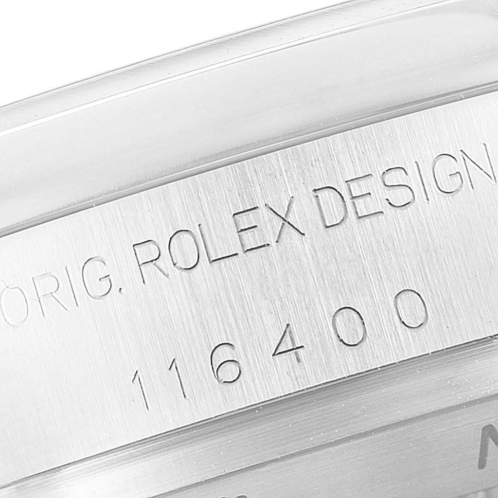 Rolex Milgauss White Dial Stainless Steel Mens Watch 116400V