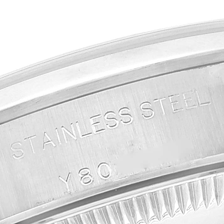 Rolex Oyster Perpetual 24 Nondate Black Dial Ladies Watch 76080