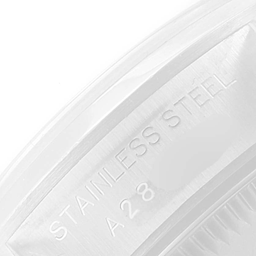 Rolex Oyster Perpetual 24 Nondate Black Dial Ladies Watch 76080 Box Papers