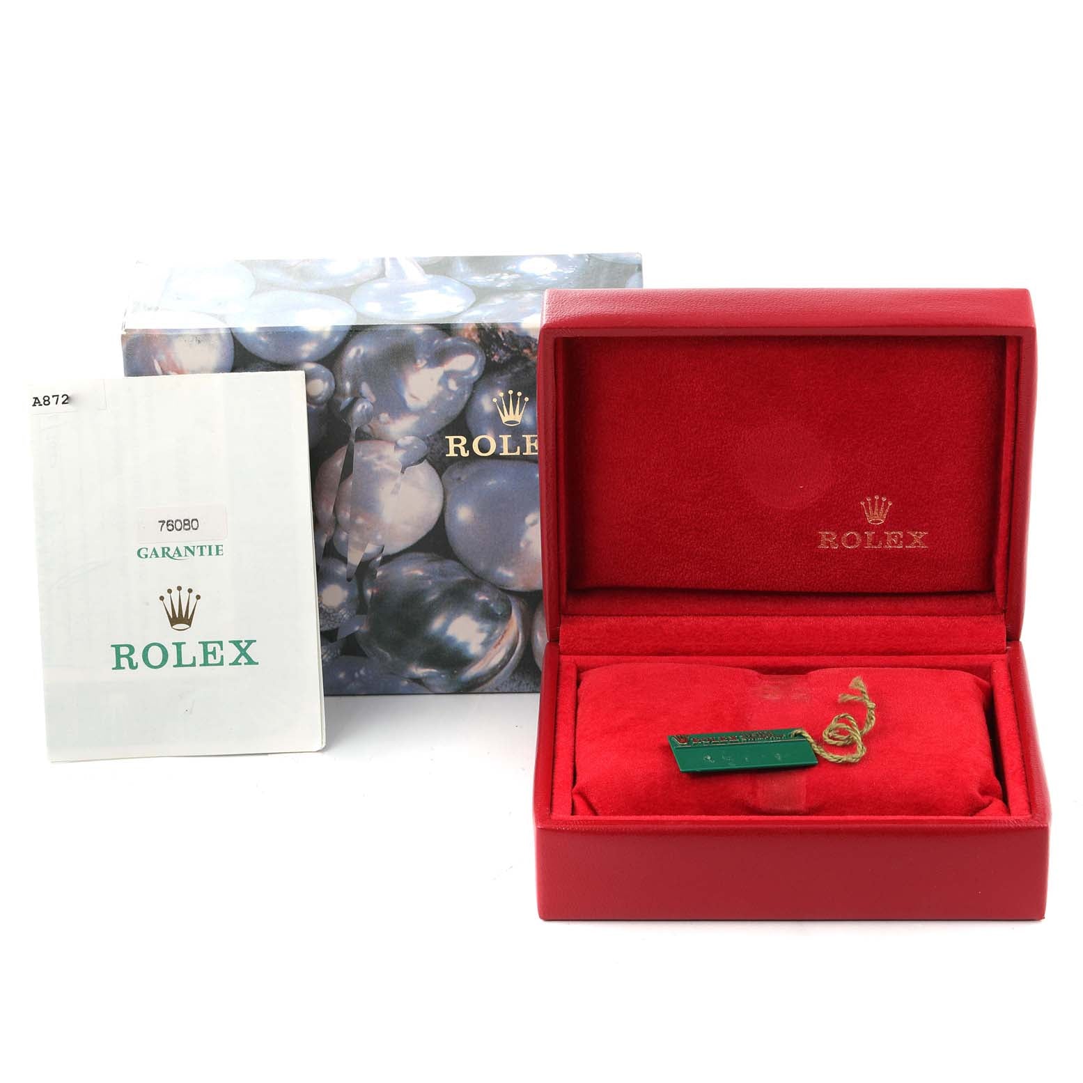 Rolex Oyster Perpetual 24 Nondate Blue Dial Ladies Watch 76080 Box Papers