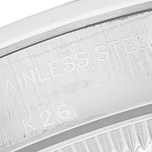 Rolex Oyster Perpetual 24mm Nondate Black Dial Ladies Watch 76080 Papers