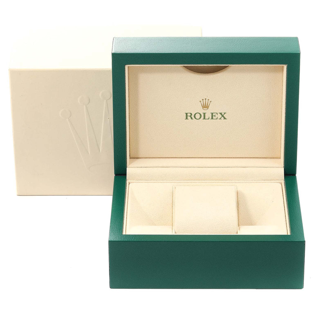 Rolex Oyster Perpetual 34mm Black Dial Steel Mens Watch 124200