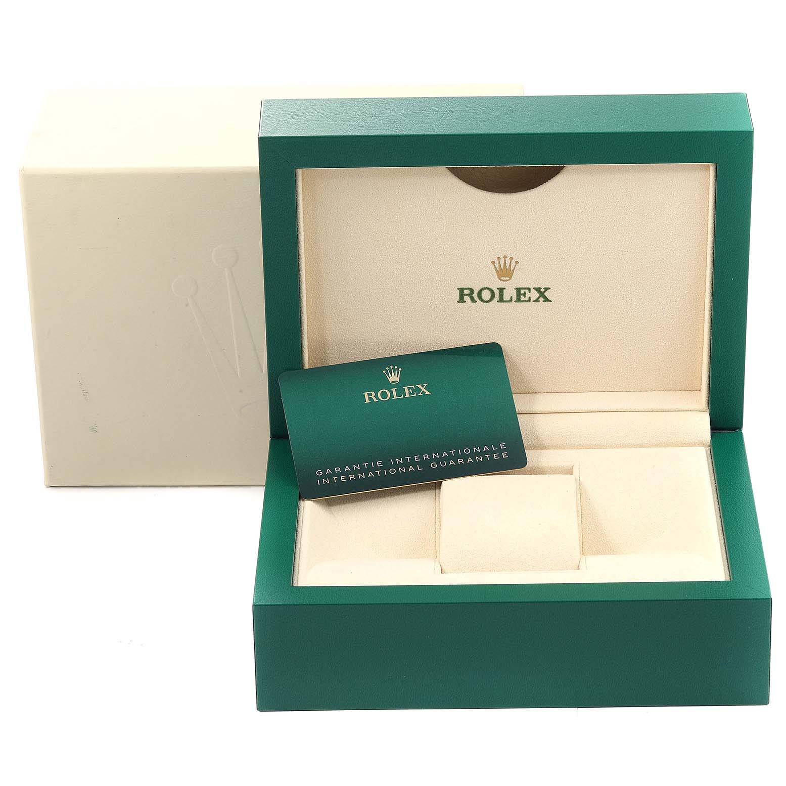 Rolex Oyster Perpetual 34mm Black Dial Steel Watch 124200 Box Card
