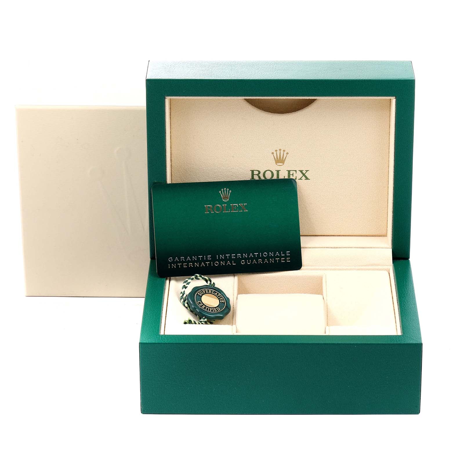 Rolex Oyster Perpetual 34mm Black Dial Steel Watch 124200 Unworn