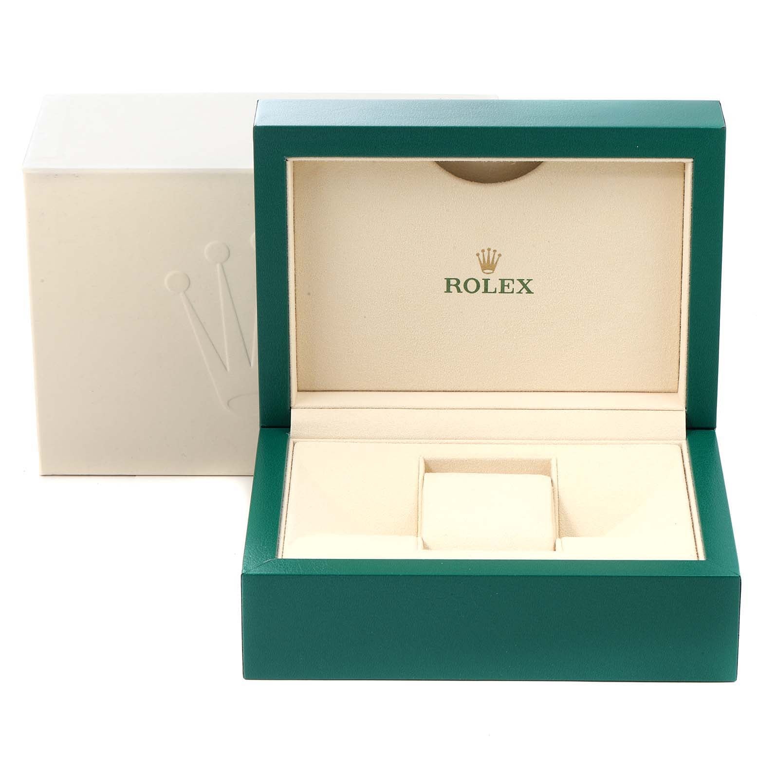 Rolex Oyster Perpetual 36 White Grape Dial Steel Mens Watch 116000