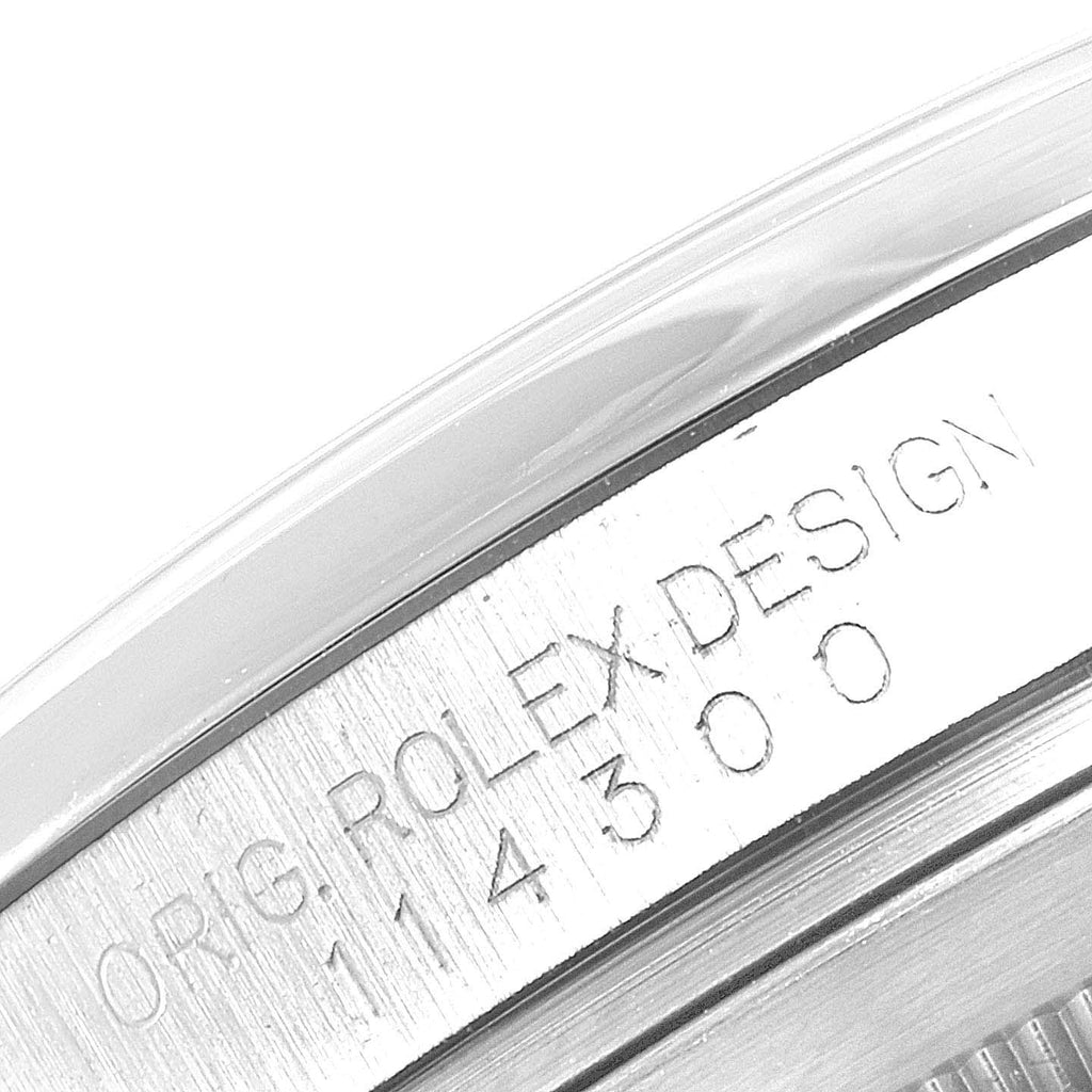 Rolex Oyster Perpetual 39mm Automatic Steel Mens Watch 114300 Box Card