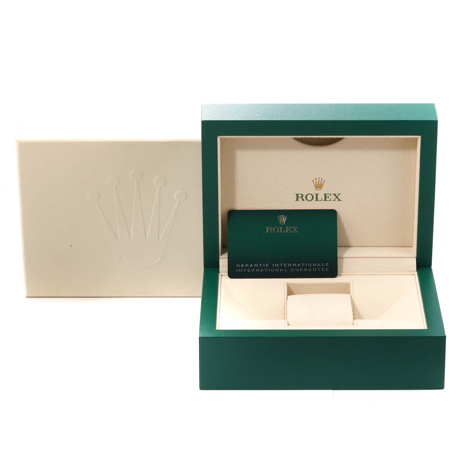 Rolex Oyster Perpetual 41mm Automatic Steel Mens Watch 124300 Box Card