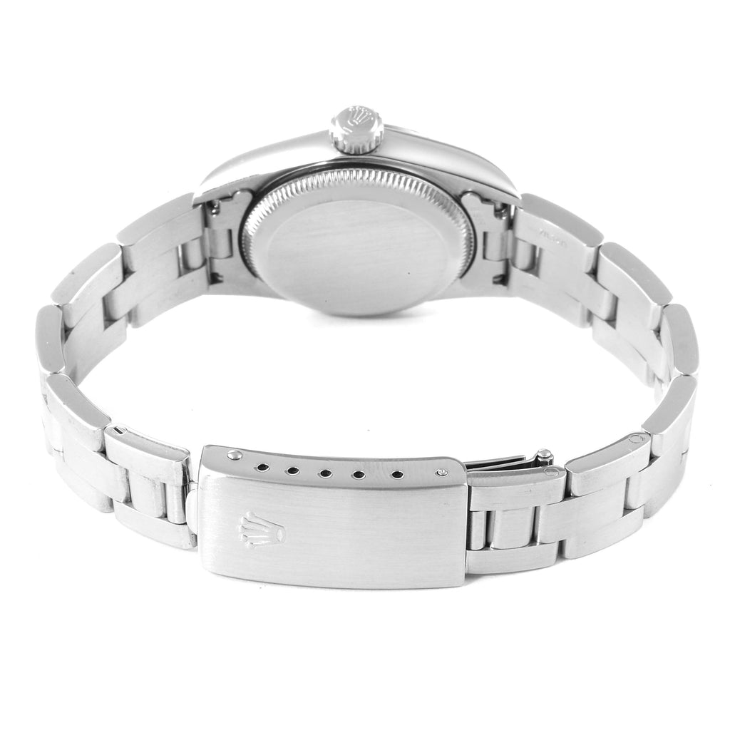 Rolex Oyster Perpetual Blue Dial Oyster Bracelet Ladies Watch 67230