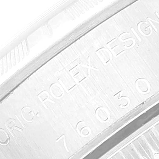 Rolex Oyster Perpetual Blue Dial Oyster Bracelet Steel Ladies Watch 76030