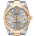 Rolex Oyster Perpetual Domed Bezel Steel Yellow Gold Watch 14203