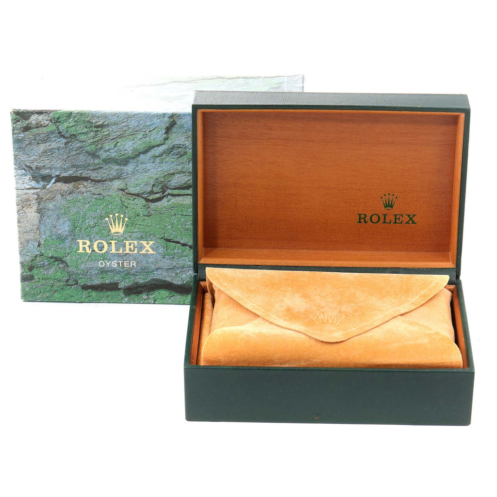 Rolex Oyster Perpetual Domed Bezel Steel Yellow Gold Watch 14203