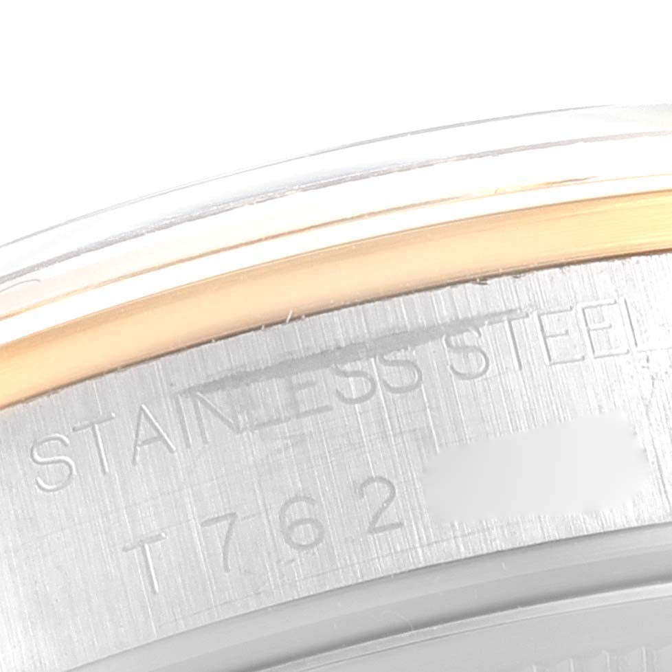 Rolex Oyster Perpetual Domed Bezel Steel Yellow Gold Watch 14203 Box Papers