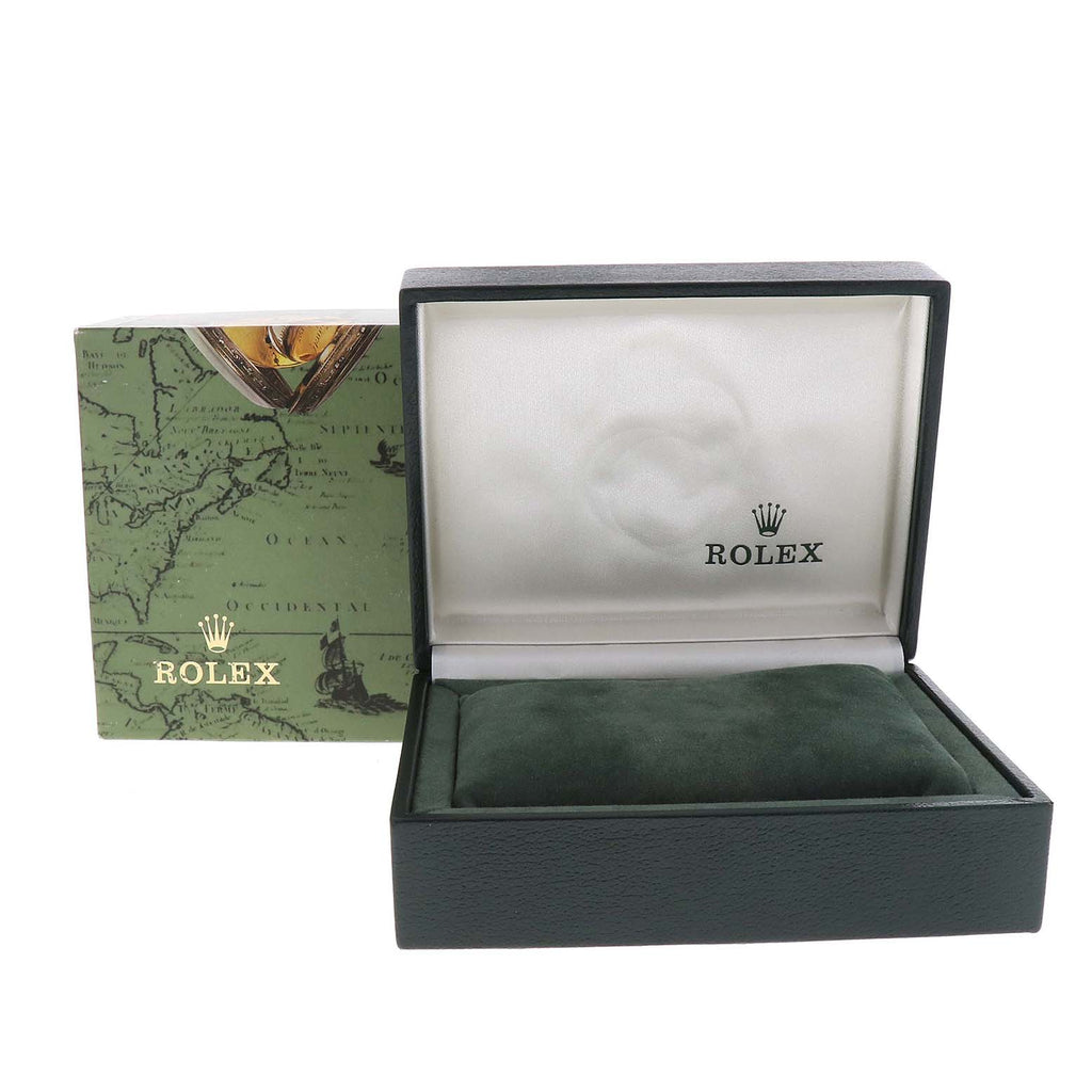 Rolex Oyster Perpetual Fluted Bezel Steel Yellow Gold Ladies Watch 67193 Box