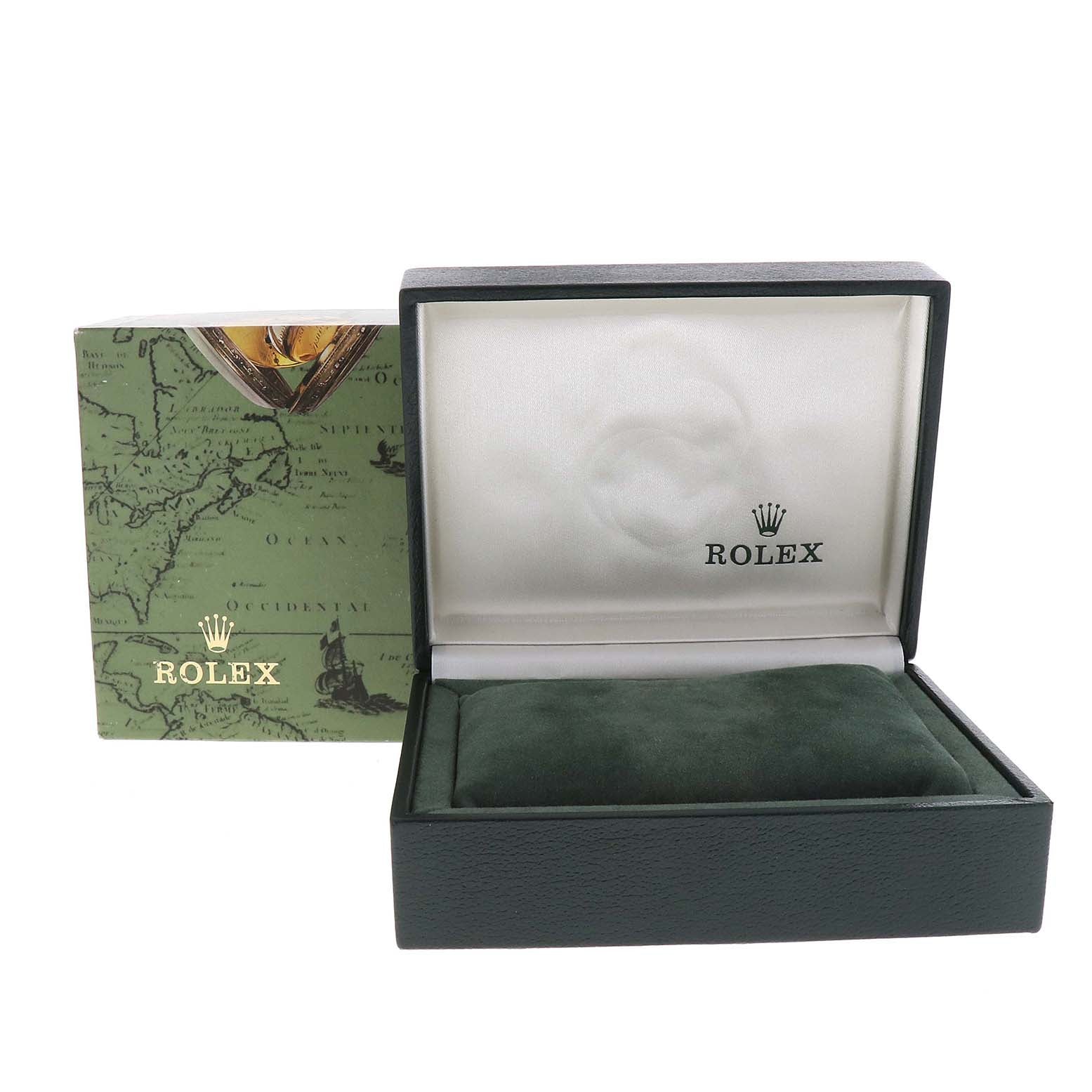 Rolex Oyster Perpetual Fluted Bezel Steel Yellow Gold Ladies Watch 67193 Box