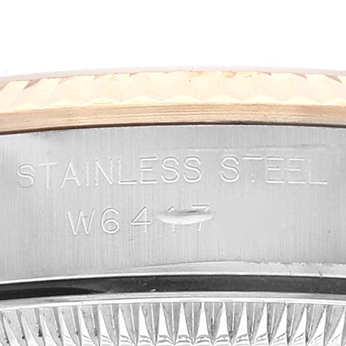 Rolex Oyster Perpetual Fluted Bezel Steel Yellow Gold Ladies Watch 67193 Papers