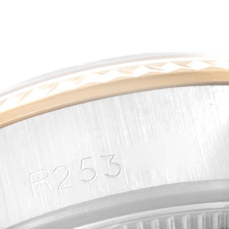 Rolex Oyster Perpetual Fluted Bezel Steel Yellow Gold Watch 67193 Box Papers