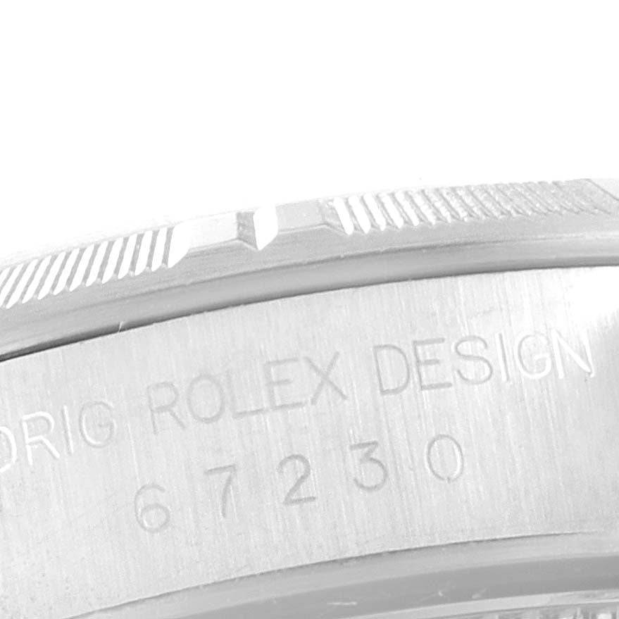 Rolex Oyster Perpetual Grey Dial Oyster Bracelet Ladies Watch 67230