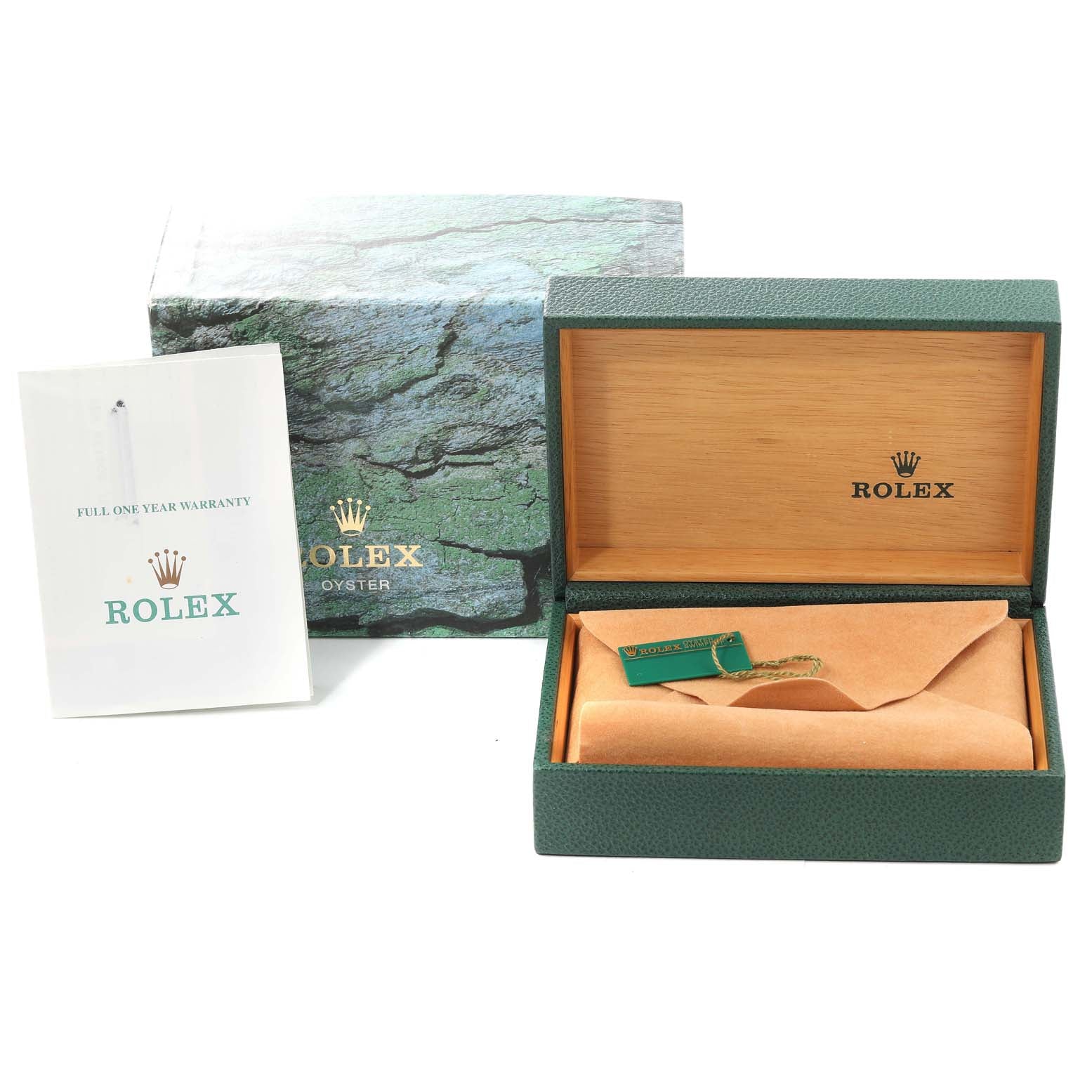 Rolex Oyster Perpetual Midsize 31mm Blue Dial Steel Ladies Watch 77080 Box Paper