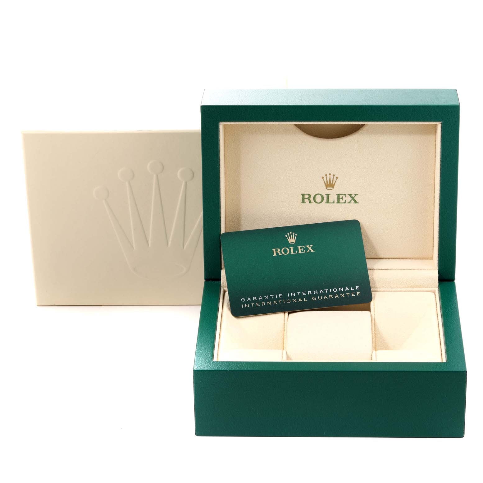 Rolex Oyster Perpetual Midsize Coral Red Dial Steel Ladies Watch 277200 Box Card