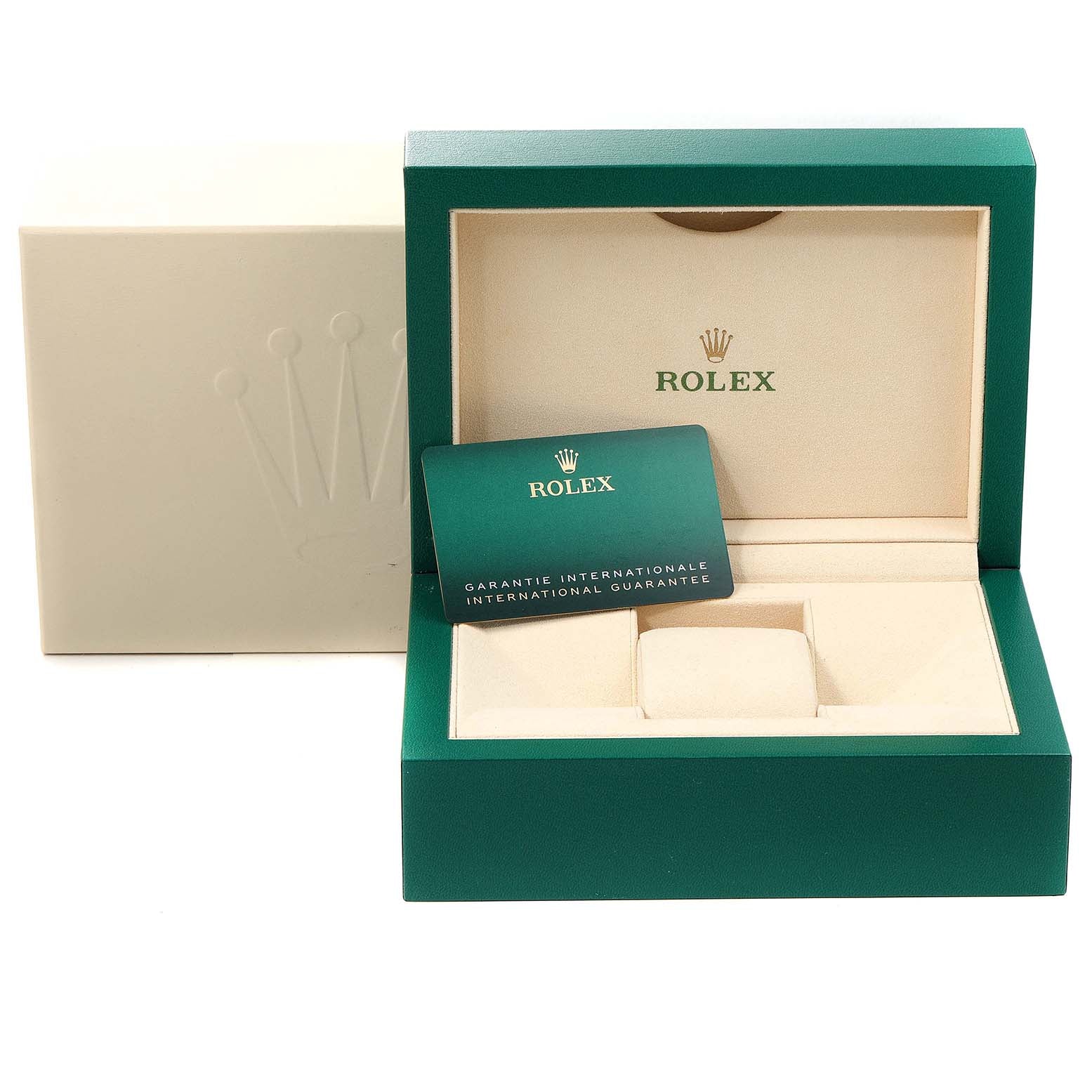Rolex Oyster Perpetual Midsize Gray Dial Ladies Watch 177200 Box Card