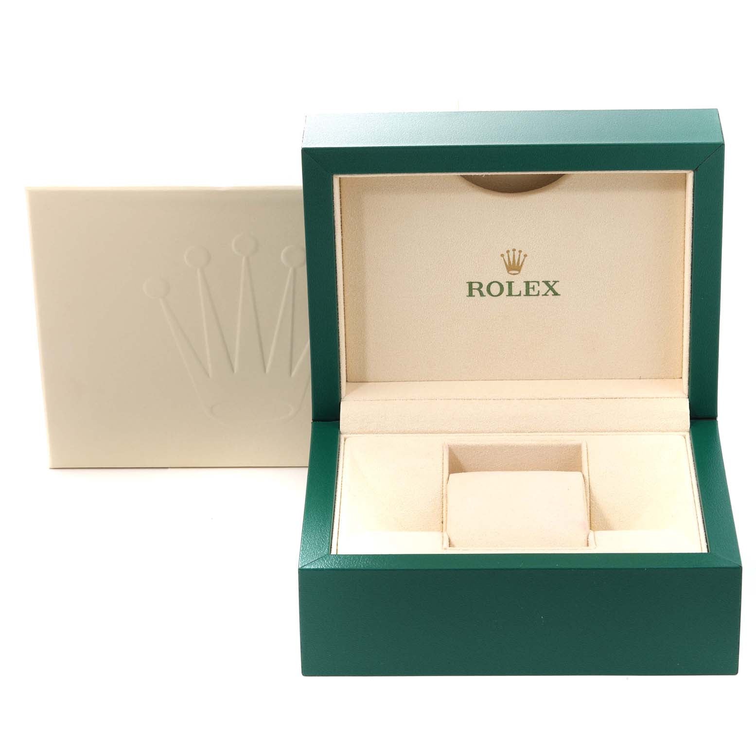 Rolex Oyster Perpetual Midsize Green Dial Automatic Steel Ladies Watch 277200