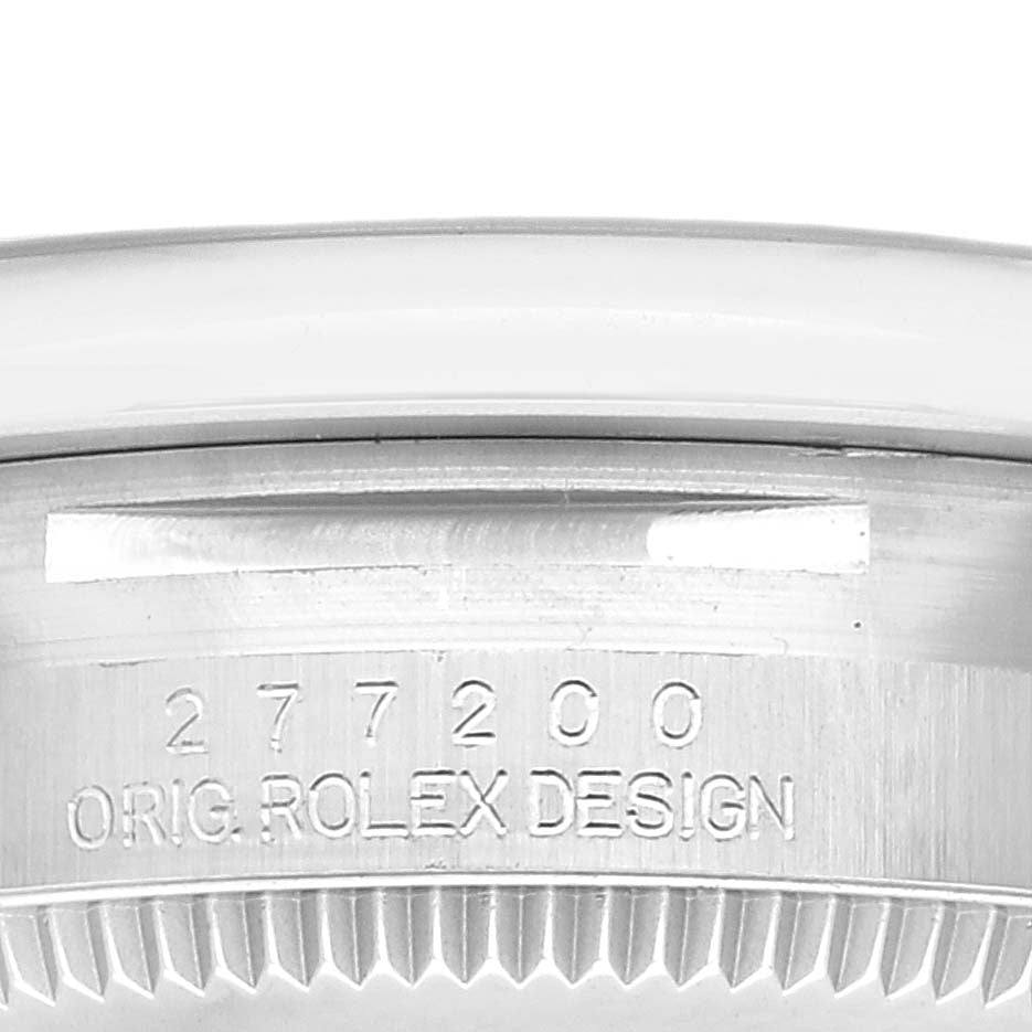Rolex Oyster Perpetual Midsize Green Dial Automatic Steel Ladies Watch 277200