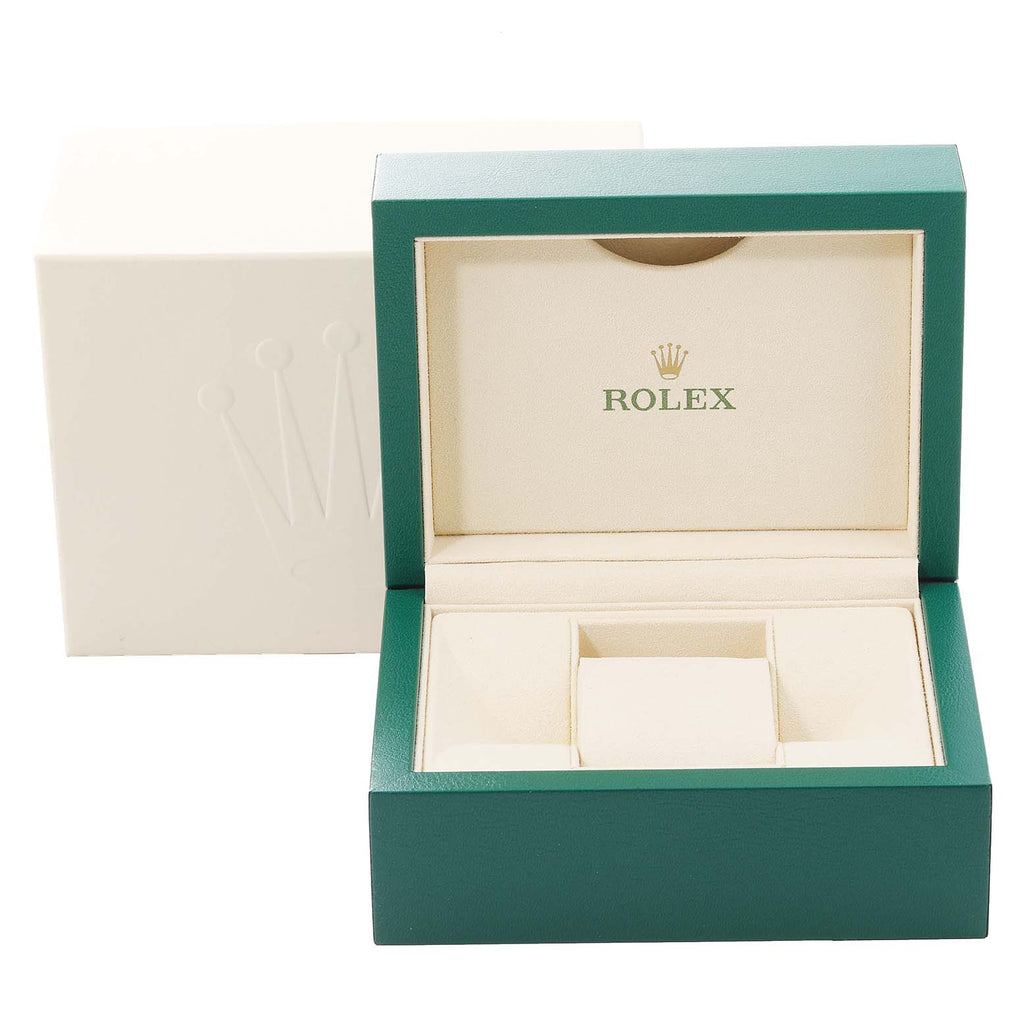 Rolex Oyster Perpetual Midsize Red Grape Dial Ladies Watch 177200