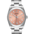 Rolex Oyster Perpetual Midsize Steel Ladies Watch 77080 Box Service Card