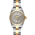 Rolex Oyster Perpetual Non Date Steel Yellow Gold Ladies Watch 67183