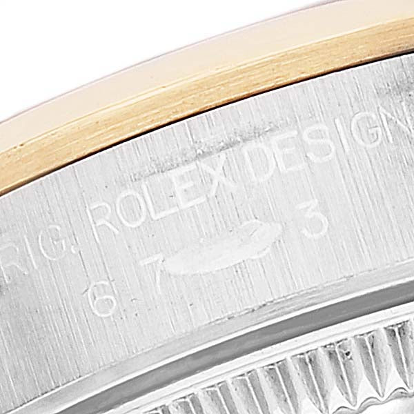Rolex Oyster Perpetual Non Date Steel Yellow Gold Ladies Watch 67183